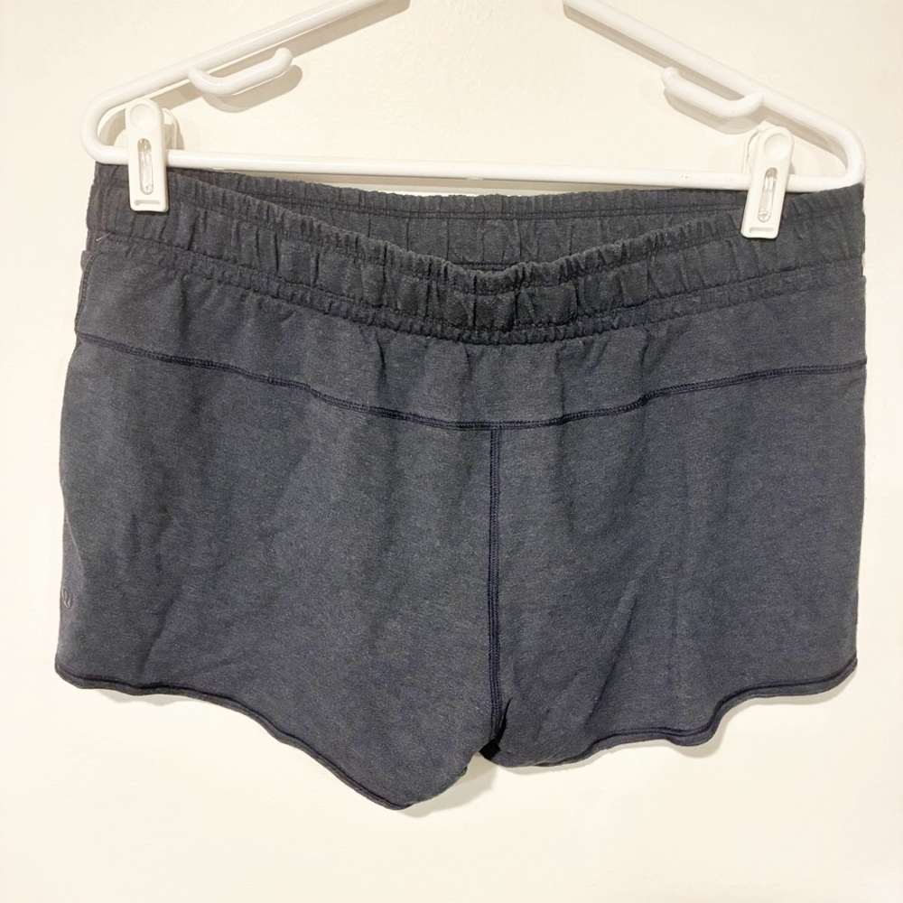 Lululemon Blue Knit Pull On Drawstring Athletic S… - image 3